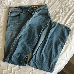 Wrangler straight leg denim